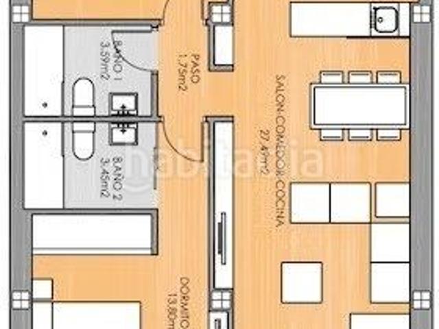 Piso en venta en Orihuela, Playa Flamenca. Playa Flamenca Ny leilighet med 2 soverom på bakkeplan. Pisos.
