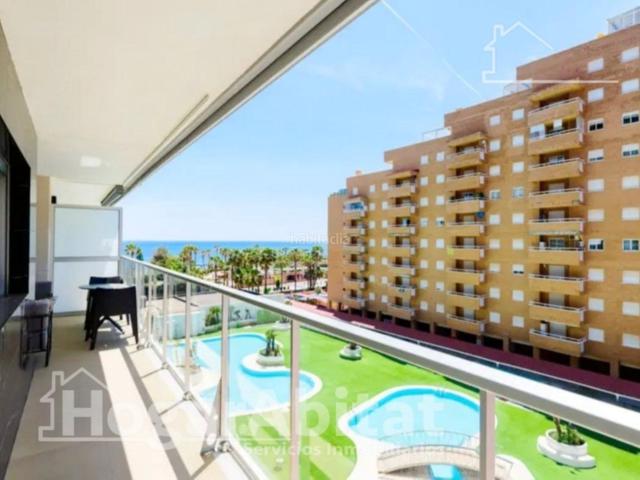 Piso en venta en Oropesa del Mar, Sol Park. VISTAS LATERALES AL MAR! SEMINUEVO EN RESIDENCIAL EN 1ª LÍNEA CON PISCINA, TERRAZA Y GARAJE. Pisos Oropesa del.