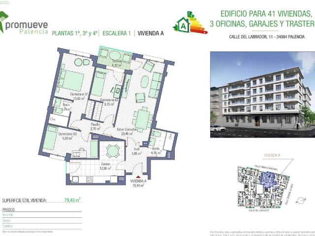 Piso en Venta en Avenida de Madrid