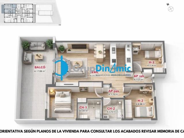 Piso en Venta en Avinguda Catalunya
