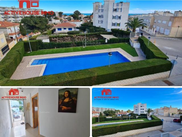 Piso en venta en Alcanar Costa Dorada. Venta de piso con terraza independiente con vistas en Alcanar. Pisos.