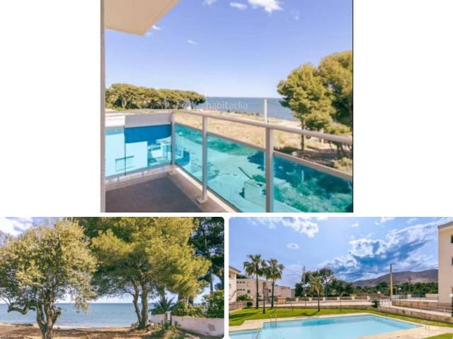 Piso en venta en Alcanar Costa Dorada. Venta de piso en Alcanar Playa Urbanización frente al Mar. Pisos.