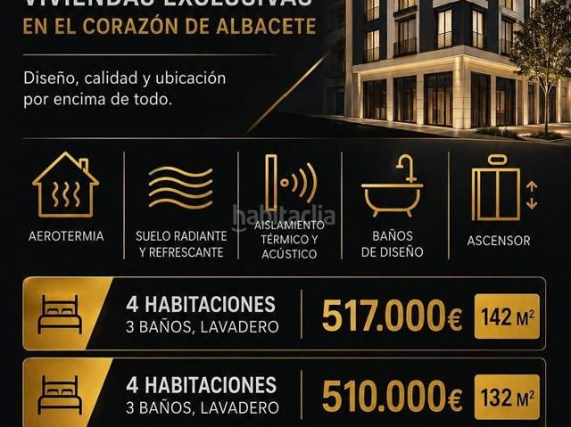 Piso en venta en Albacete, Hospital. SE VENDEN 2 VIVIENDAS DE ALTO NIVEL EN AVENIDA ESPAÑA. Pisos.