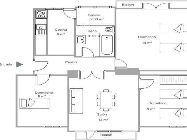 Piso en Venta en Alfaz del Pí / LAlfàs Del Pi, Alicante