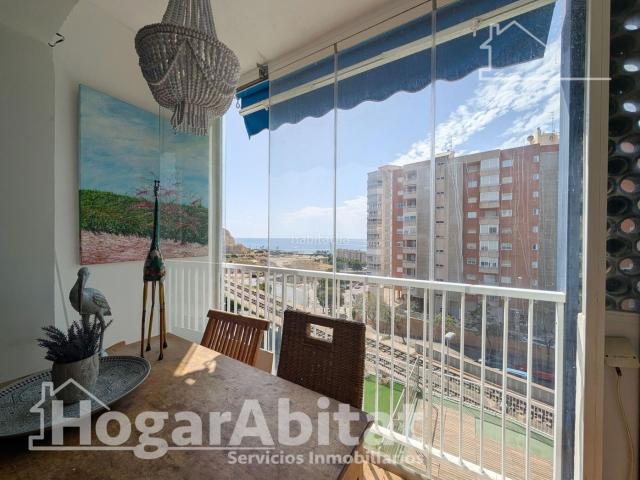Piso en venta en Alicante, Pla de Bon Repós. ESPECTACULAR PISO MUY BONITO CON TERRAZA, GARAJE Y VISTAS AL MAR. Pisos.