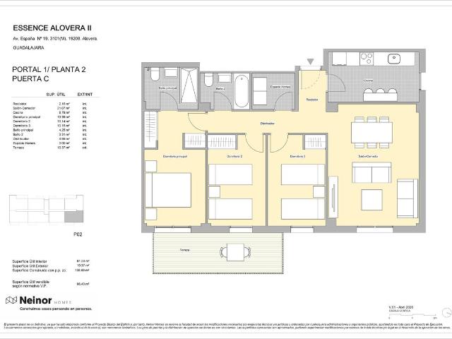 Piso en Venta en Alovera