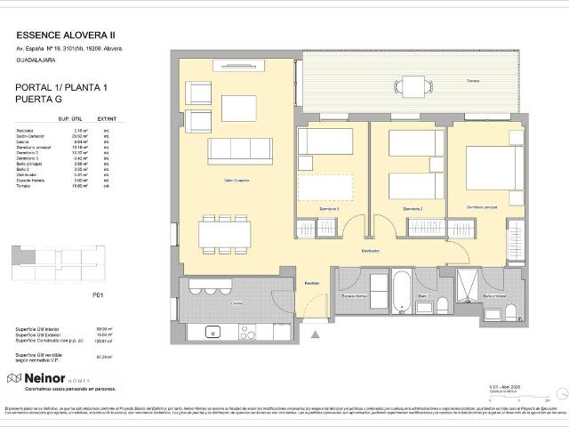 Piso en Venta en Alovera