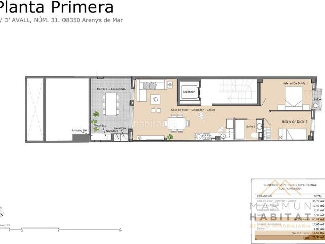 Piso en venta en Arenys de Mar, Centre. OBRA NUEVA. Estación, playa y servicios todo andando. Pisos Arenys de.