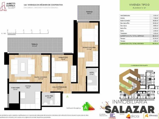 Piso en Venta en Basurtu