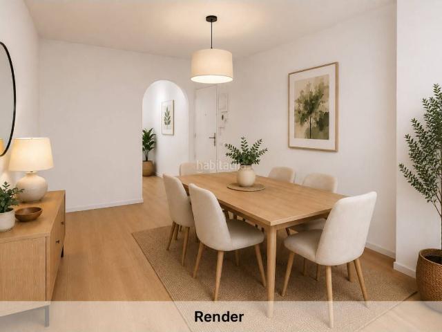 Piso en venta en Barcelona, Vilapicina Torre Llobeta. Piso de 97 m útiles con amplio balcón, ascensor y dos patios. Pisos.