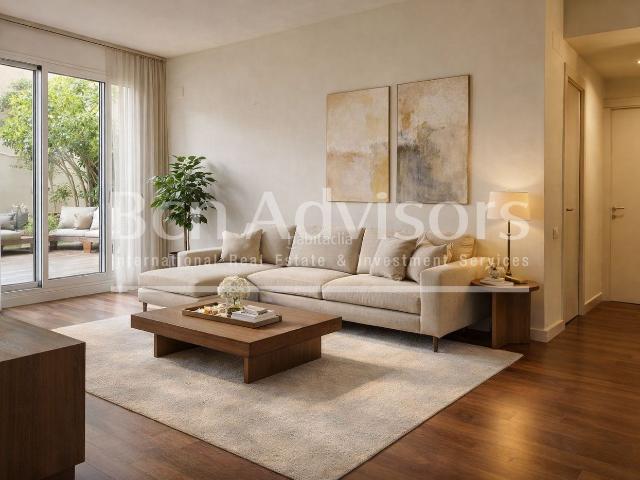 Piso en venta en Barcelona, Barri de les Corts. Piso listo para entrar a vivir con espectacular terraza. Pisos.