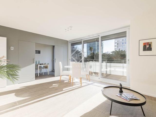 Piso en venta en Barcelona, Diagonal Mar i el Front Marítim del Poblenou. Piso de obra nueva de 2 dormitorios con 15m terraza en venta en Diagonal Mar. Pisos.