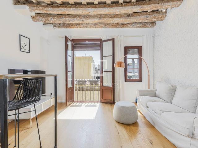 Piso en venta en Barcelona, St. Pere Sta. Caterina El Born. Piso de 2 dormitorios con 20m terraza en venta en El Born, Barcelona. Pisos.