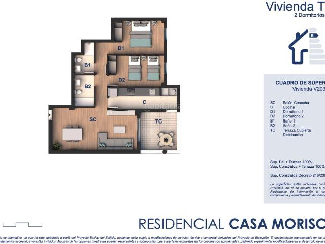 Piso en venta en Barrios Los. Pisos Barrios.