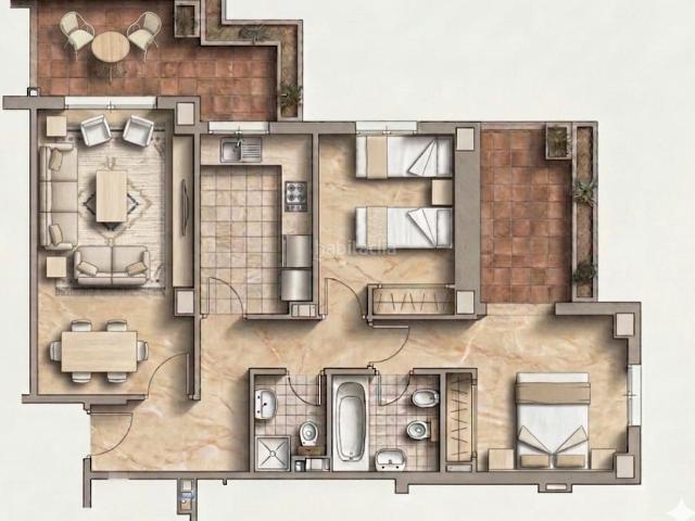 Piso en venta en Benalmádena, Montealto Monterrey. Piso en venta en Arena Golf, 2 dormitorios. Pisos.