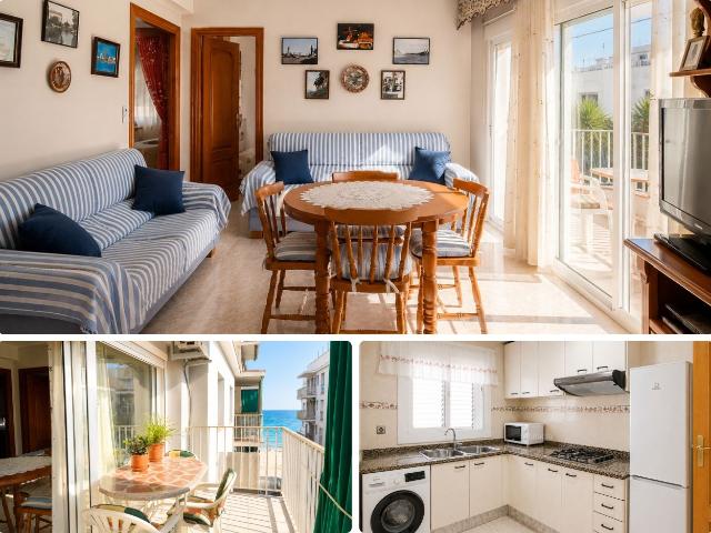 Piso en venta en Calafell, Calafell Platja Costa Dorada. Piso en primera línea de mar con terraza y vistas al Mediterráneo en Calafell Platja. Pisos.