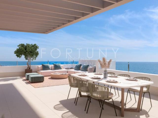 Piso en venta en Lagos. MODERNA Y LUMINOSA VIVIENDA DE DOS DORMITORIOS CON TERRAZA Y PISCINA COMUNITARIA A UN PASO DE LA PLAYA EN ALGARROBO COSTA. Pisos.