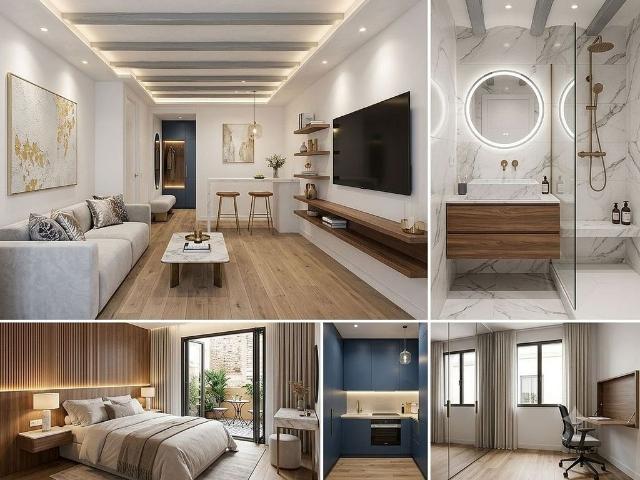 Piso en venta en calle De la Creu Dels Molers, Barcelona, de 50 m² 2 habitaciones por 219.000