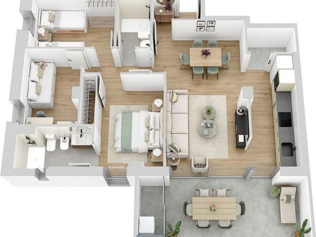 Piso en venta en calle De Pep Ventura, Vilanova i La Geltrú, de 70 m² 3 habitaciones por 307.000