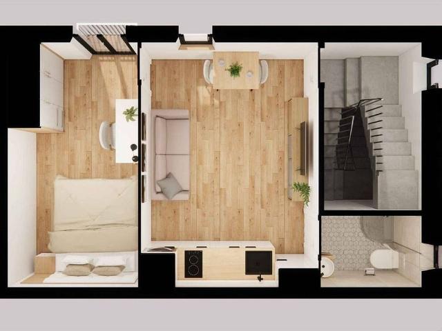 Piso en venta en calle Dels Ferrers, Tarragona, de 28 m² 1 habitación por 135.000