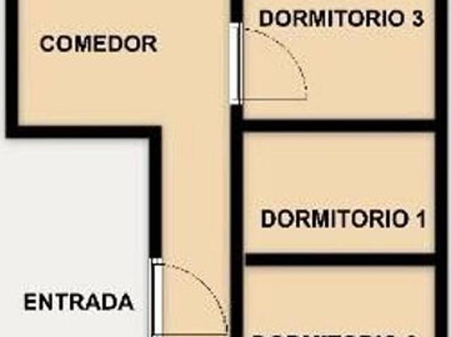 Piso en venta en calle Gran Via de Les Corts Catalanes, Barcelona, de 65 m² 2 habitaciones por 350.000