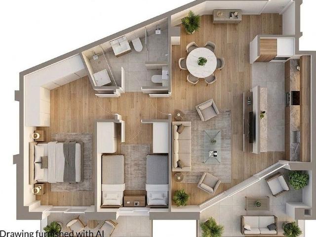 Piso en venta en calle Lluís Moreno Pallí, Calonge, de 74 m² 2 habitaciones por 292.000