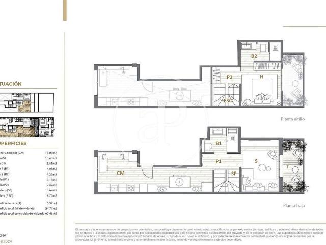 Piso en venta en calle Pau Alsina, Barcelona, de 65 m² 1 habitación por 415.000 €