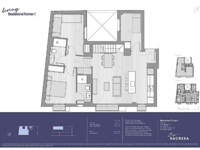 Piso en venta en calle Providencia, Badalona, de 73 m² 3 habitaciones por 525.100