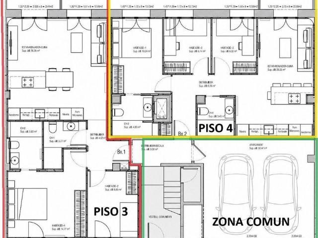 Piso en venta en calle Ripollès, Granollers, de 73 m² 3 habitaciones por 250.000