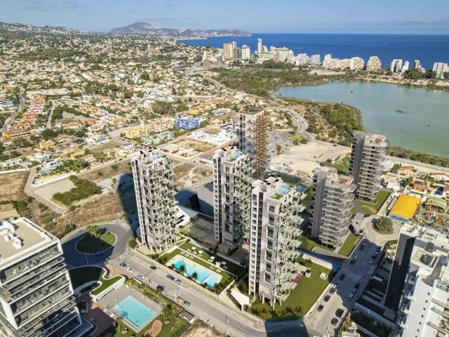 Piso en venta en Calp, Marisol Park Ortembach Los Almendros. Pisos.