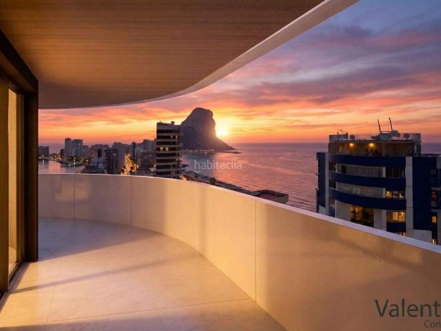 Piso en venta en Calp, Pueblo. El nuevo icono de Calpe: Lujo y vistas infinitas al Penón. Pisos.