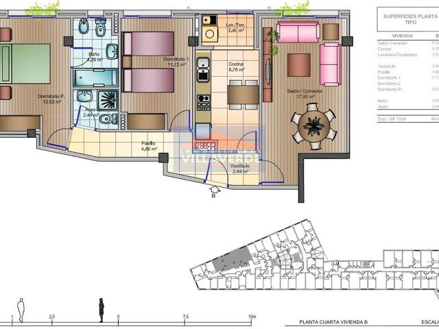 Piso en venta en Cangas, Coiro. APARTAMENTO EN EL EDIFICIO DE LA PLAMA CANGAS. Pisos.