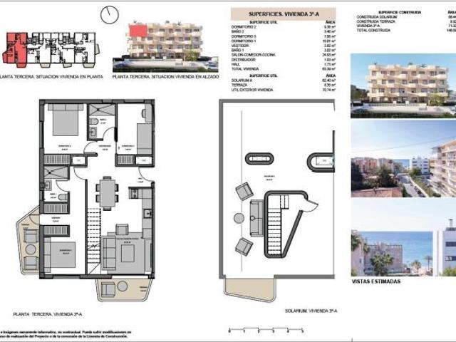 Piso en Venta en Caserío El Campello, Alicante