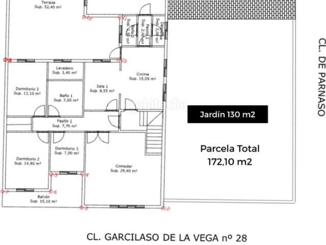 Piso en venta en Cartagena, Miranda. PISO 170 M2 LOCALCOCHERA DE 200 M2 PARCELA 180 M2. Pisos.