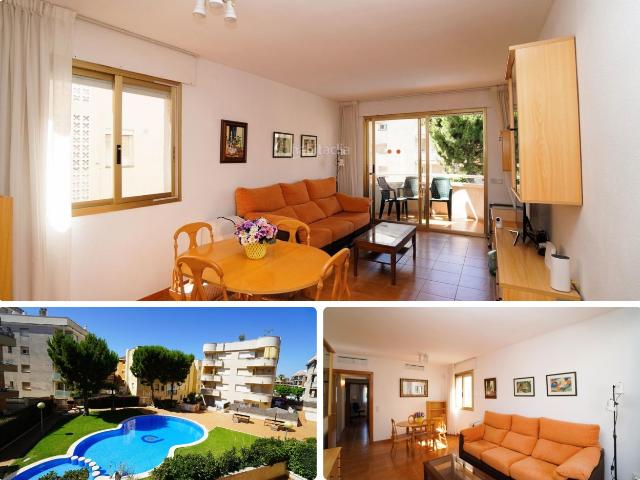 Piso en venta en Coma ruga, Coma ruga Platja Costa Dorada. Amplio piso en pleno centro con piscina y jardín comunitario, parking y trastero. Pisos.