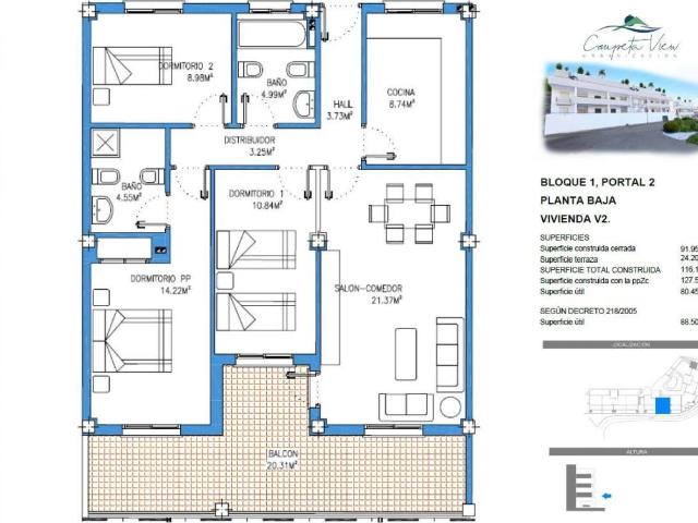 Piso en Venta en Cómpeta