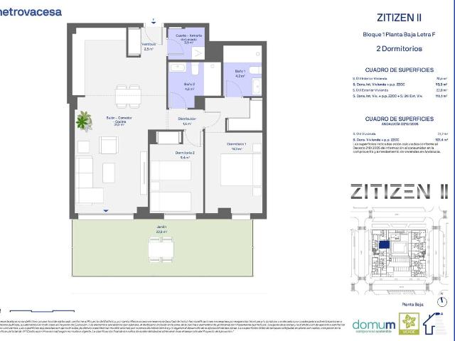 Piso en Venta en Distrito Zeta Recinto Ferial Cortijo de Torres
