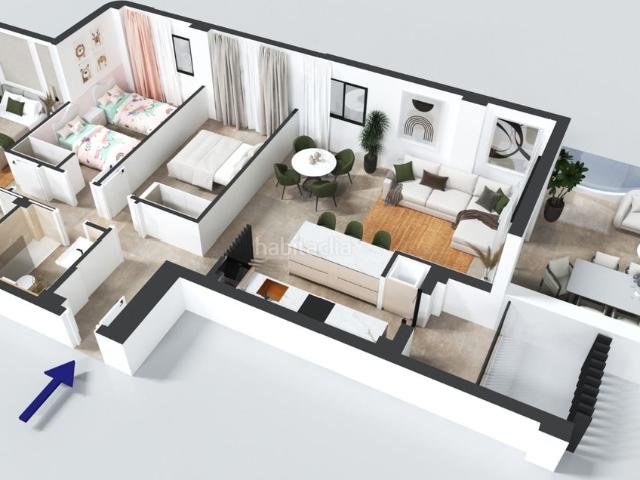 Piso en venta en Ejido El, Almerimar. Exclusiva vivienda de 3 dormitorios con 3 orientaciones y amplia terraza en Almerimar. Pisos Ejido.