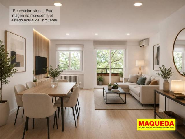 Piso en venta en el centro de Alcorcón con gran terraza y azotea privada de 200 m²