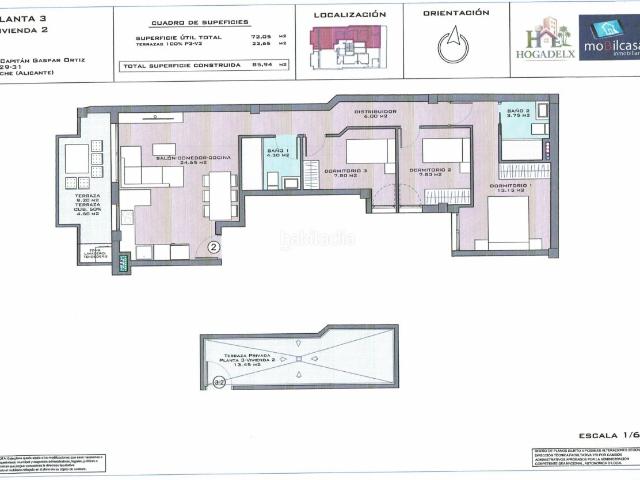 Piso en venta en Elche Elx, Pont Nou Corazón de Jesús. Promoción obra nueva. Pisos Elche.