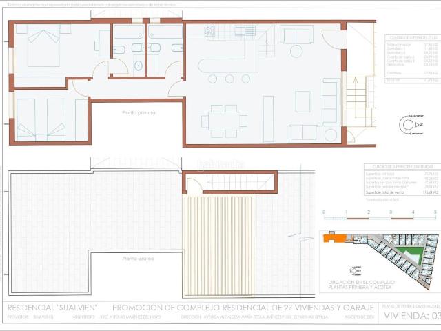Piso en venta en Espartinas, Colegio Europa. PISO DE OBRA NUEVA EN EL CENTRO DE ESPARTNAS. Pisos.