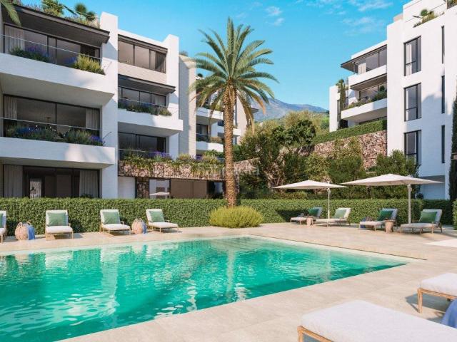 Piso en venta en Estepona, Zona Calvario. Residencial Senda. Pisos.
