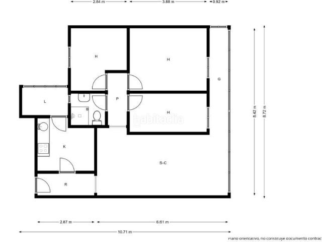 Piso en venta en Fuenlabrada, Fuenlabrada II El Molino. Pisos.