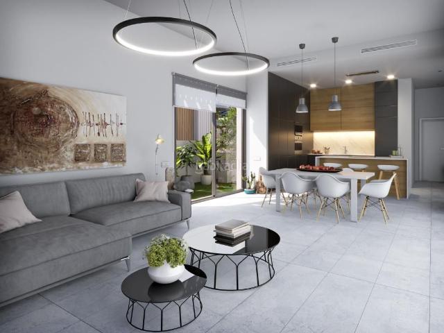 Piso en venta en Finestrat, Balcón de Finestrat Terra Marina. Apartamento de 3 dormitorios y 2 baños con piscina y jardín en Finestrat. Pisos.