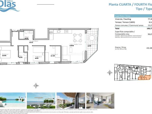 Piso en venta en Guardamar del Segura, Guardamar Playa. PRECIOSO PISO VENTA GUARDAMAR DEL SEGURA. Pisos Guardamar del.
