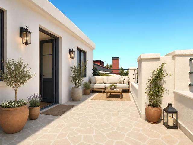 Piso en venta en Getxo, Las Arenas. Acogedor atico en el centro de romo con bonita terraza, dos habitaciones, un baño completo, sala y cocina. Pisos.