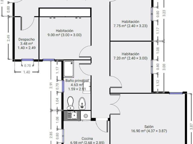 Piso en Venta en Justicia Chueca