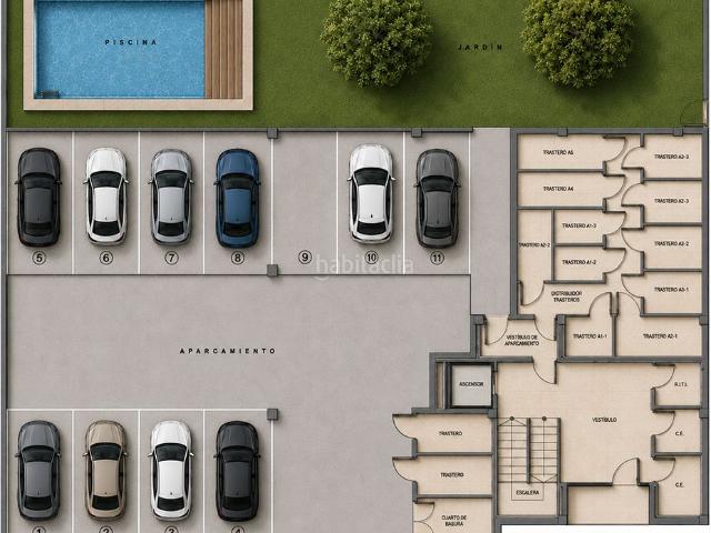 Piso en venta en Jaén, Puente Tablas Puente Nuevo Cerro Molina. RESIDENCIAL PUERTA ELVIRA. Pisos.