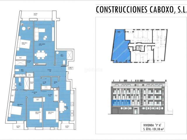 Piso en venta en Lugo, San Roque As Fontiñas. 1º A. Pisos.