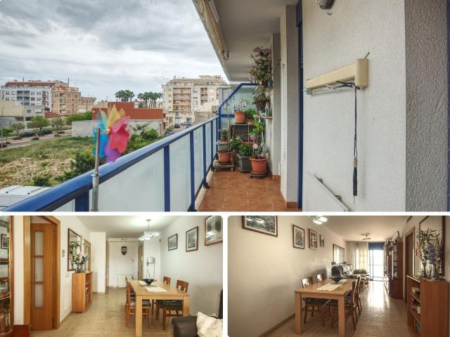 Piso en venta en La Ràpita, Nord Costa Dorada. Amplio y luminoso Piso con Gran Terraza en La Rápita: tu refugio junto al Delta. Pisos La.